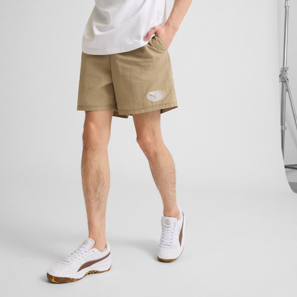 NYC Men's Woven 6" Shorts, Oak Branch, extralarge